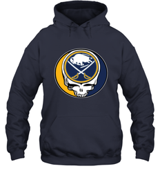 Buffalo Sabres Grateful Dead Steal Your Face Hockey NHL Adult Hoodie Sweatshirt