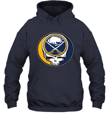 Buffalo Sabres Grateful Dead Steal Your Face Hockey NHL Adult Hoodie Sweatshirt Adult Hoodie Sweatshirt - VeigarTee