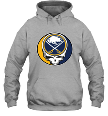 Buffalo Sabres Grateful Dead Steal Your Face Hockey NHL Adult Hoodie Sweatshirt Adult Hoodie Sweatshirt - VeigarTee