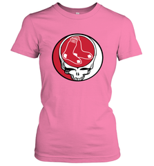 Boston Red Sox Grateful Dead Steal Your Face Baseball Womens T-Shirt Womens T-Shirt - VeigarTee