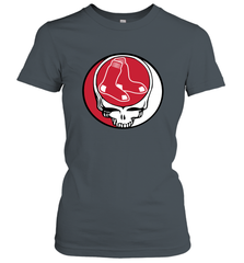 Boston Red Sox Grateful Dead Steal Your Face Baseball Womens T-Shirt Womens T-Shirt - VeigarTee