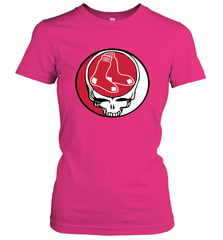 Boston Red Sox Grateful Dead Steal Your Face Baseball Womens T-Shirt Womens T-Shirt - VeigarTee
