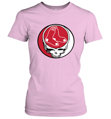 Boston Red Sox Grateful Dead Steal Your Face Baseball Womens T-Shirt Womens T-Shirt - VeigarTee