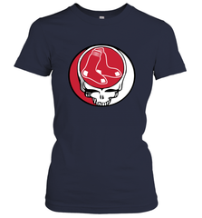 Boston Red Sox Grateful Dead Steal Your Face Baseball Womens T-Shirt Womens T-Shirt - VeigarTee