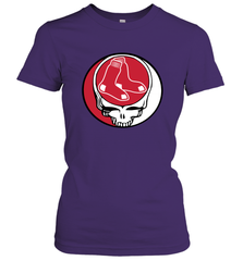 Boston Red Sox Grateful Dead Steal Your Face Baseball Womens T-Shirt Womens T-Shirt - VeigarTee