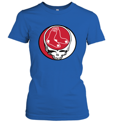 Boston Red Sox Grateful Dead Steal Your Face Baseball Womens T-Shirt Womens T-Shirt - VeigarTee
