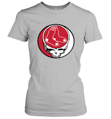 Boston Red Sox Grateful Dead Steal Your Face Baseball Womens T-Shirt Womens T-Shirt - VeigarTee