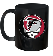 Atlanta Falcons Grateful Dead Steal Your Face NFL Football Ceramic Mug 11oz Ceramic Mug 11oz - VeigarTee