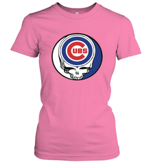 Chicago Cubs Grateful Dead Steal Your Face Baseball Womens T-Shirt Womens T-Shirt - VeigarTee