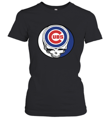 Chicago Cubs Grateful Dead Steal Your Face Baseball Womens T-Shirt Womens T-Shirt - VeigarTee