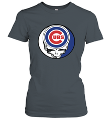 Chicago Cubs Grateful Dead Steal Your Face Baseball Womens T-Shirt Womens T-Shirt - VeigarTee