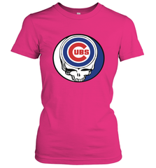 Chicago Cubs Grateful Dead Steal Your Face Baseball Womens T-Shirt Womens T-Shirt - VeigarTee