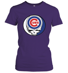 Chicago Cubs Grateful Dead Steal Your Face Baseball Womens T-Shirt Womens T-Shirt - VeigarTee