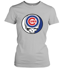 Chicago Cubs Grateful Dead Steal Your Face Baseball Womens T-Shirt Womens T-Shirt - VeigarTee