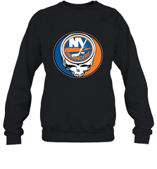 New York Islanders Grateful Dead Steal Your Face Hockey NHL Adult Sweatshirt Adult Sweatshirt - VeigarTee