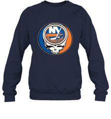 New York Islanders Grateful Dead Steal Your Face Hockey NHL Adult Sweatshirt Adult Sweatshirt - VeigarTee