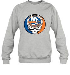 New York Islanders Grateful Dead Steal Your Face Hockey NHL Adult Sweatshirt Adult Sweatshirt - VeigarTee