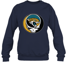 Jacksonville Jaguars Grateful Dead Steal Your Face NFL Football Adult Sweatshirt Adult Sweatshirt - VeigarTee