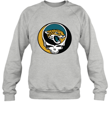 Jacksonville Jaguars Grateful Dead Steal Your Face NFL Football Adult Sweatshirt Adult Sweatshirt - VeigarTee