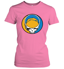 Los Angeles Chargers Grateful Dead Steal Your Face NFL Football Womens T-Shirt Womens T-Shirt - VeigarTee