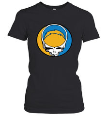 Los Angeles Chargers Grateful Dead Steal Your Face NFL Football Womens T-Shirt Womens T-Shirt - VeigarTee