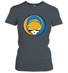 Los Angeles Chargers Grateful Dead Steal Your Face NFL Football Womens T-Shirt Womens T-Shirt - VeigarTee