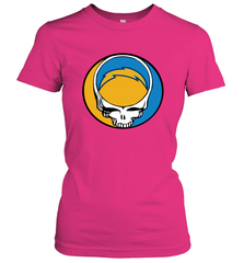 Los Angeles Chargers Grateful Dead Steal Your Face NFL Football Womens T-Shirt Womens T-Shirt - VeigarTee