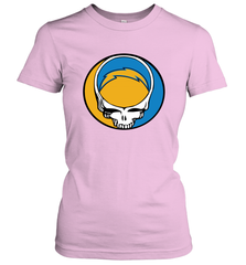 Los Angeles Chargers Grateful Dead Steal Your Face NFL Football Womens T-Shirt Womens T-Shirt - VeigarTee