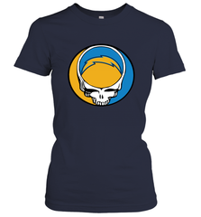 Los Angeles Chargers Grateful Dead Steal Your Face NFL Football Womens T-Shirt Womens T-Shirt - VeigarTee