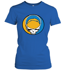 Los Angeles Chargers Grateful Dead Steal Your Face NFL Football Womens T-Shirt Womens T-Shirt - VeigarTee