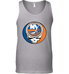 New York Islanders Grateful Dead Steal Your Face Hockey NHL Mens Tank Top Mens Tank Top - VeigarTee