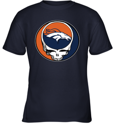 Denver Broncos Grateful Dead Steal Your Face NFL Football Youth T-Shirt