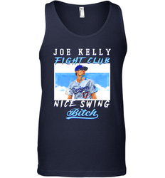 Joe Kelly Fight Club Nice Swing Bitch Dogers Baseball Club Mens Tank Top