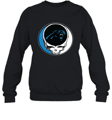 Carolina Panthers Grateful Dead Steal Your Face NFL Football Adult Sweatshirt Adult Sweatshirt - VeigarTee