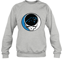 Carolina Panthers Grateful Dead Steal Your Face NFL Football Adult Sweatshirt Adult Sweatshirt - VeigarTee