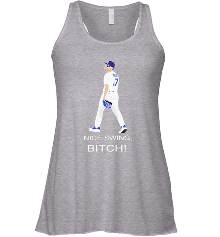 Joe Kelly Nice Swing Bitch Fight Club Womens Racerback Tank Top