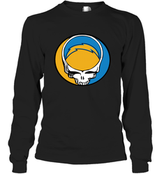 Los Angeles Chargers Grateful Dead Steal Your Face NFL Football Adult Long Sleeve T-Shirt
