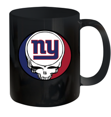 New York Giants Grateful Dead Steal Your Face NFL Football Ceramic Mug 11oz Ceramic Mug 11oz - VeigarTee