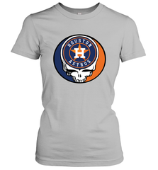 Houston Astros Grateful Dead Steal Your Face Baseball Womens T-Shirt Womens T-Shirt - VeigarTee