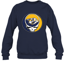 Nashville Predators Grateful Dead Steal Your Face Hockey NHL Adult Sweatshirt Adult Sweatshirt - VeigarTee