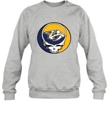 Nashville Predators Grateful Dead Steal Your Face Hockey NHL Adult Sweatshirt Adult Sweatshirt - VeigarTee