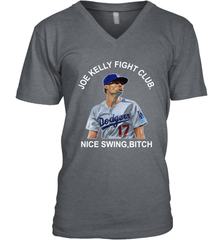 Joe Kelly Fight Club Nice Swing Bitch Mens V-Neck T-Shirt Mens V-Neck T-Shirt - VeigarTee