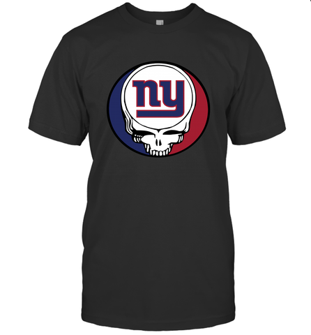 New York Giants Grateful Dead Steal Your Face NFL Football Mens T-Shirt Mens T-Shirt / Black / S Mens T-Shirt - VeigarTee