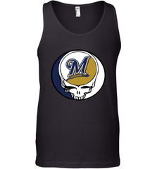 Milwaukee Brewers Grateful Dead Steal Your Face Baseball Mens Tank Top Mens Tank Top - VeigarTee