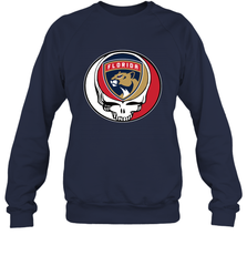 Florida Panthers Grateful Dead Steal Your Face Hockey NHL Adult Sweatshirt Adult Sweatshirt - VeigarTee