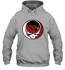 Arizona Cardinals Grateful Dead Steal Your Face NFL Football Adult Hoodie Sweatshirt Adult Hoodie Sweatshirt - VeigarTee