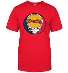 Atlanta Braves Grateful Dead Steal Your Face Baseball Mens T-Shirt Mens T-Shirt - VeigarTee