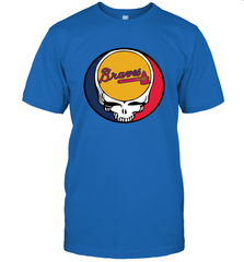 Atlanta Braves Grateful Dead Steal Your Face Baseball Mens T-Shirt Mens T-Shirt - VeigarTee