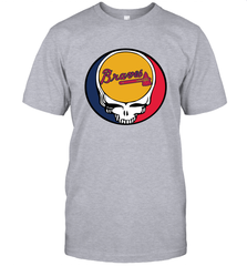 Atlanta Braves Grateful Dead Steal Your Face Baseball Mens T-Shirt Mens T-Shirt - VeigarTee