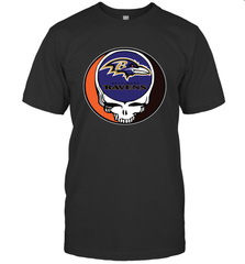 Baltimore Ravens Grateful Dead Steal Your Face NFL Football Mens T-Shirt Mens T-Shirt - VeigarTee